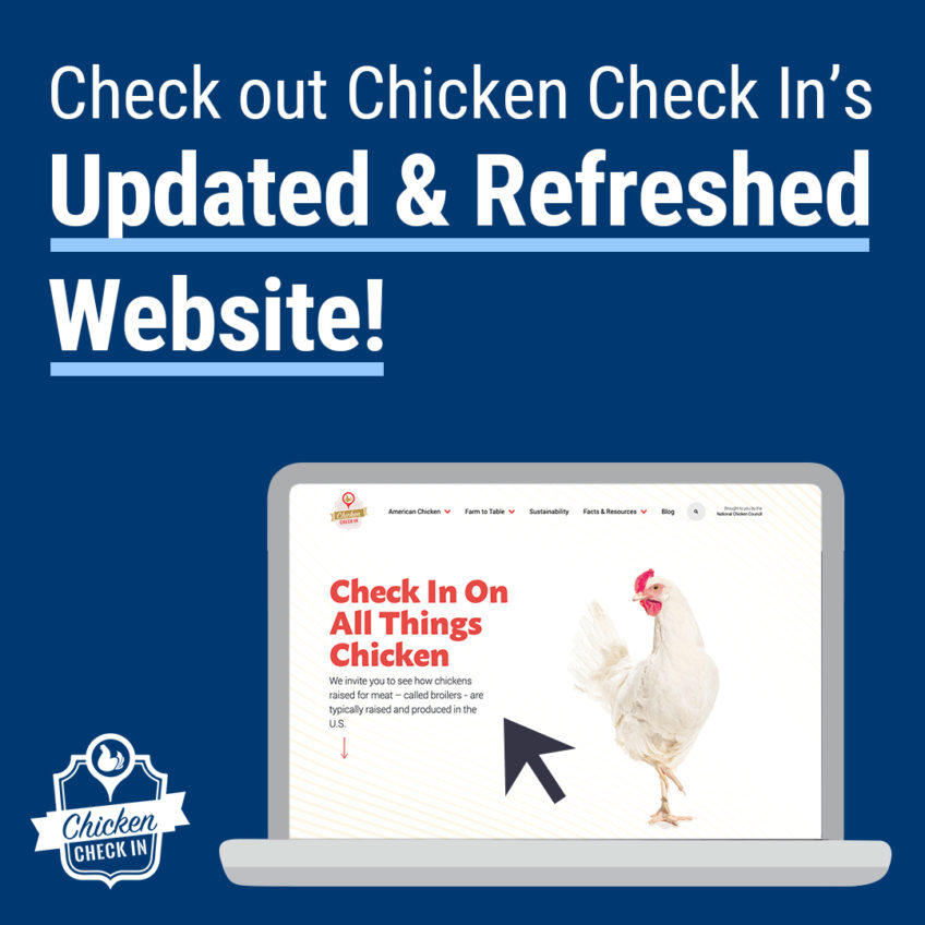 Check out Chicken Check In’s Updated & Refreshed Website!